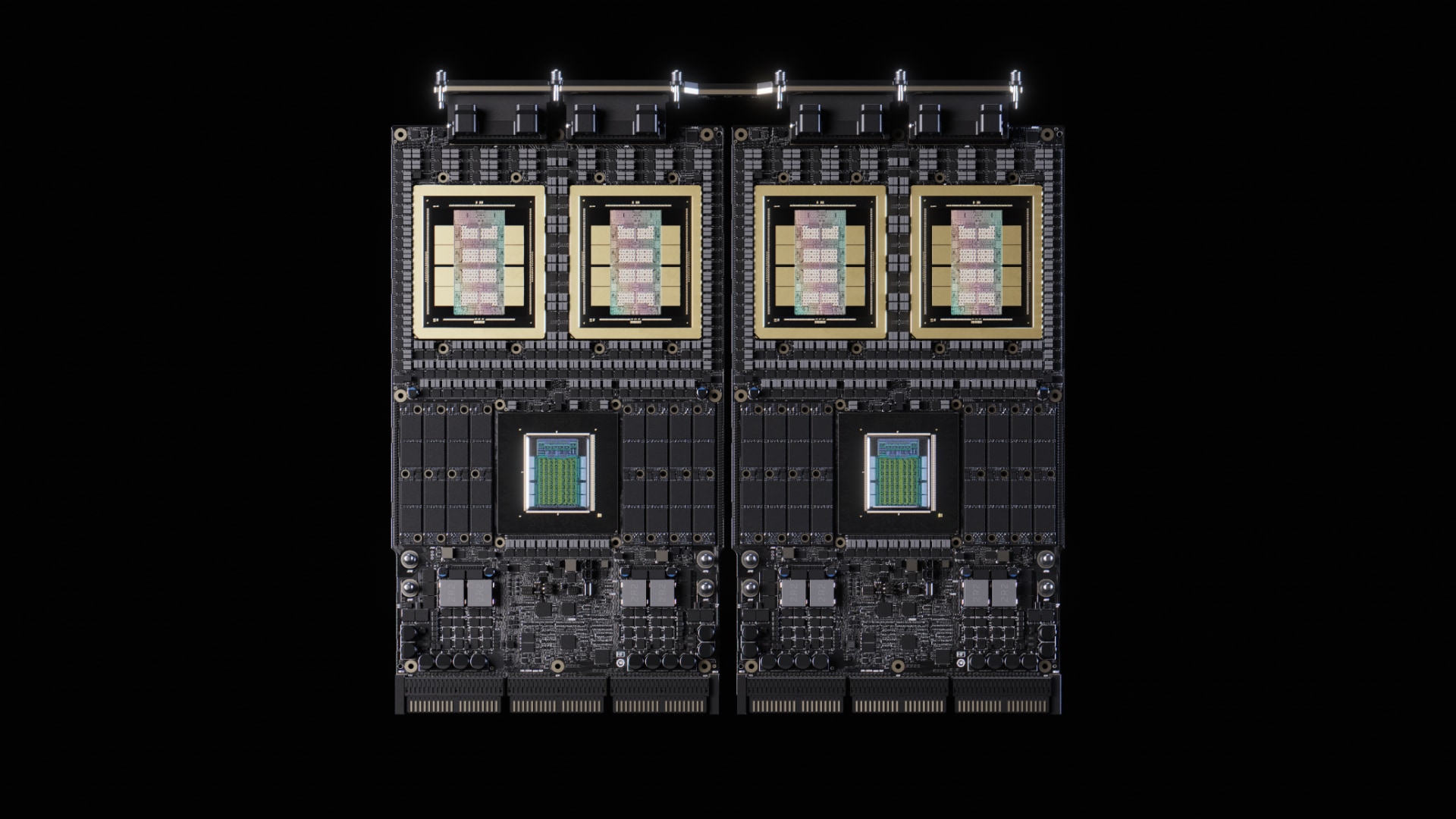 NVIDIA Vera Rubin NVL4 芯片板