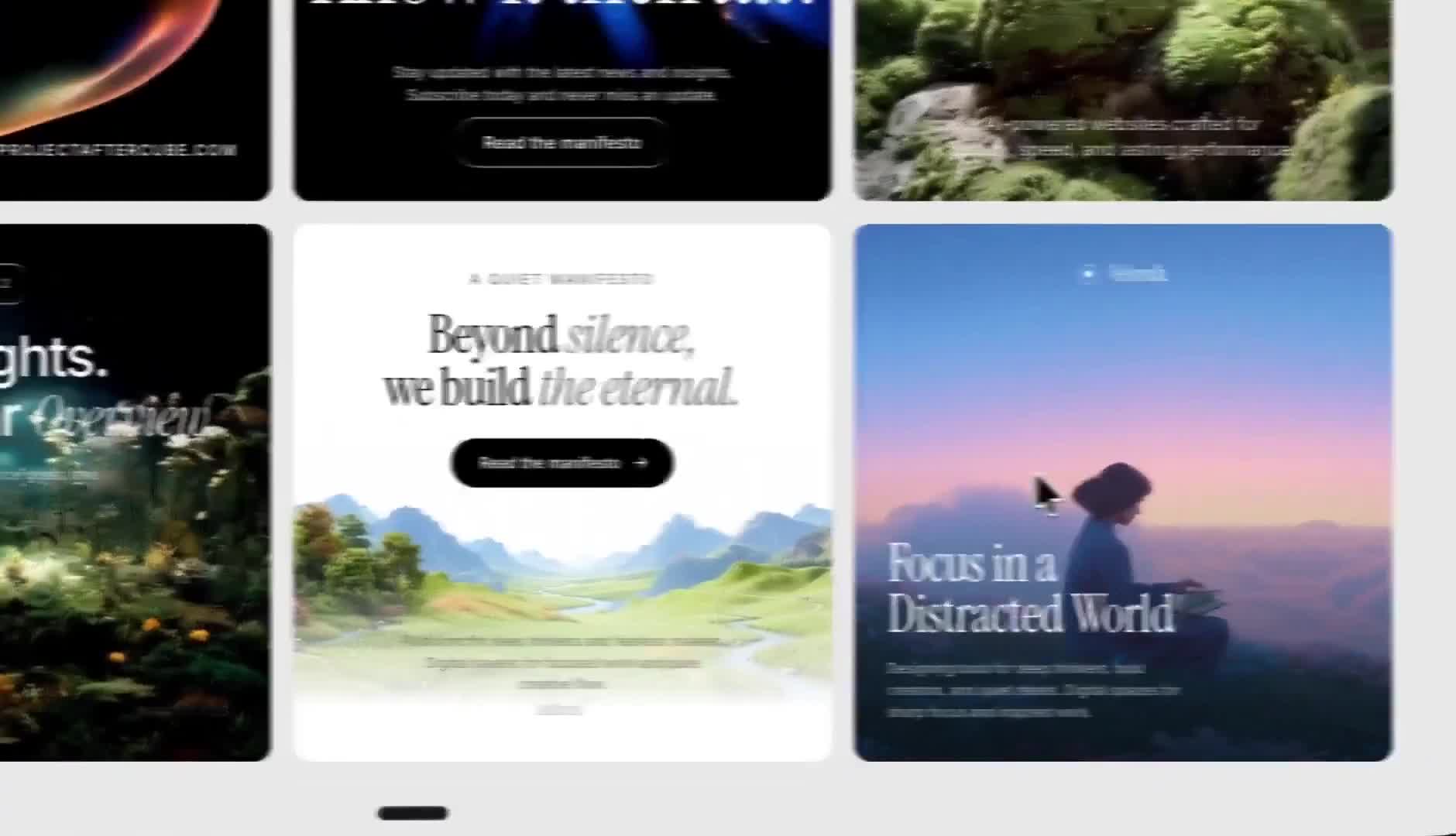 Frontend Design 演示:另一帧界面预览